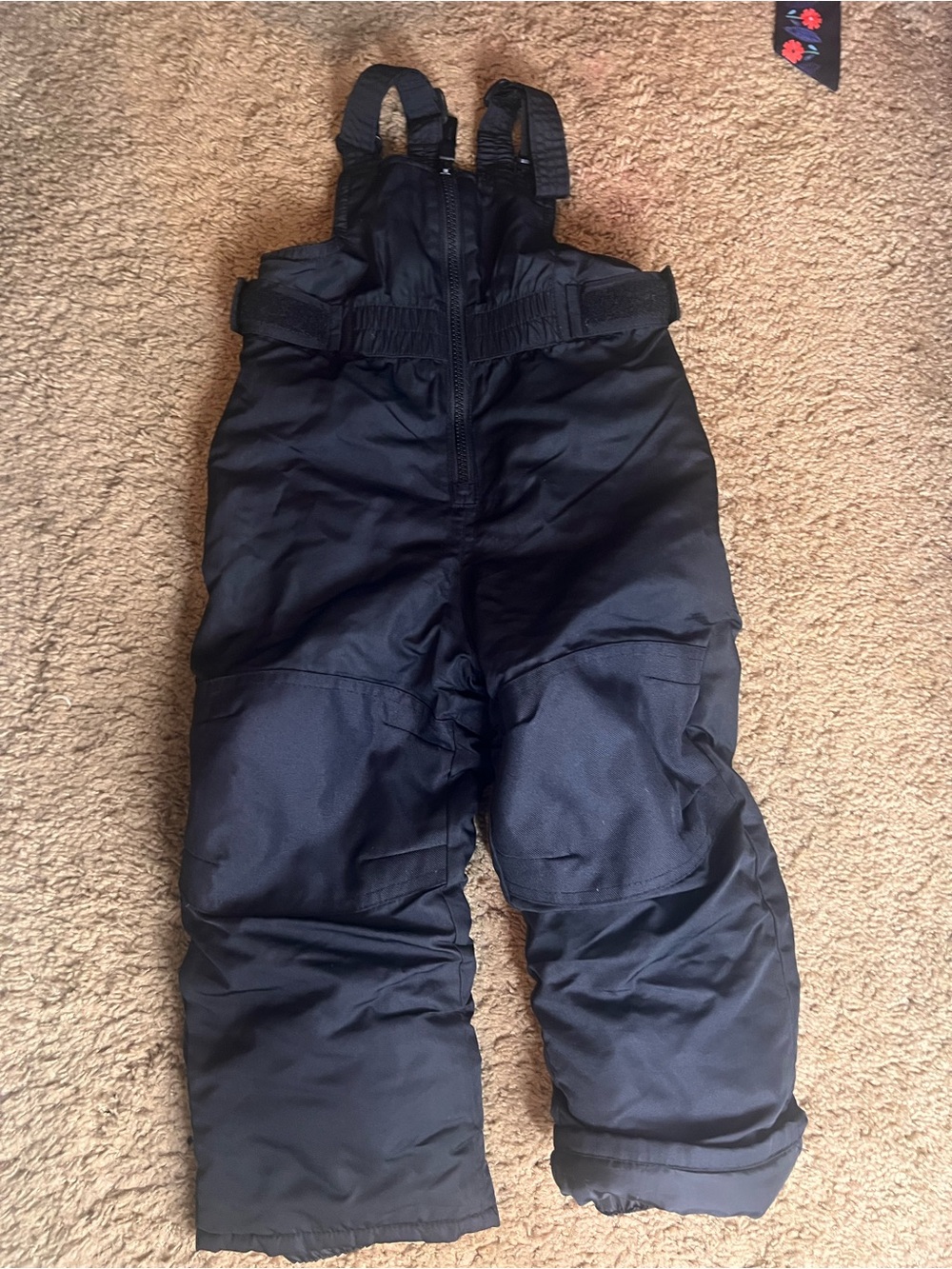 Cat & Jack Black Kids Insulated Overalls